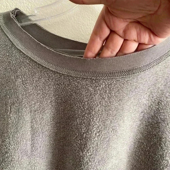 🆕 Free People Movement Storm Grey Kelly Oversize Sweater Top S🆕 - Picture 8 of 16